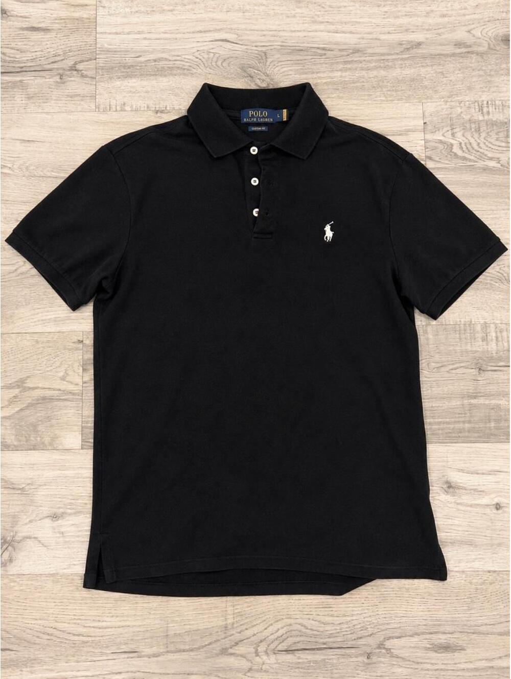 Polo Ralph Lauren Men's Black Polo-shirt